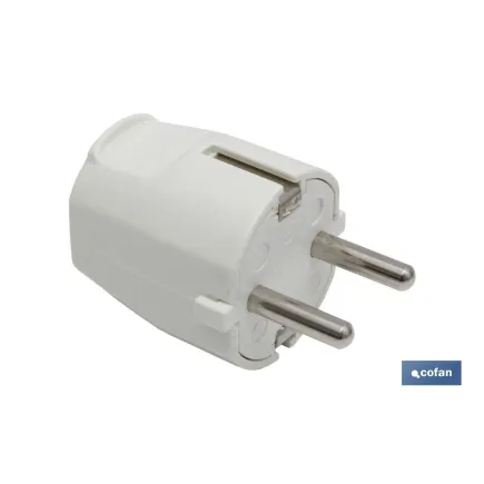 CLAVIJA BIPOLAR BLANCA (16A-250V)