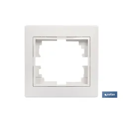 MARCO 1 ELEMENTO BLANCO MODELO PACIFIC