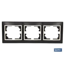 MARCO 3 ELEMENTOS HORIZONTAL BLANCO