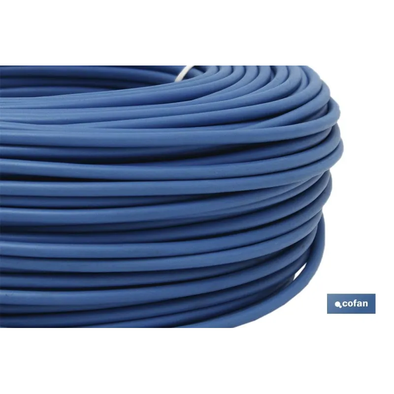 ROLLO CABLE H07V-K 1X1,5MM2 AZUL (100M)