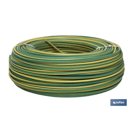 ROLLO CABLE H07V-K 1X1,5MM2 AMAR/VERDE (100M)