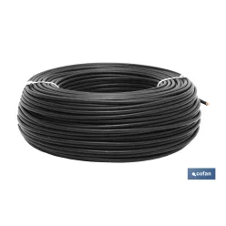 ROLLO CABLE H07V-K 1X6MM2 NEGRO (100M)