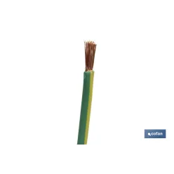 ROLLO CABLE H07V-K 1X6MM2 AMAR/VER (100M)