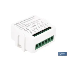 RELÈ DE 2 INTERRUPTORES WIFI
