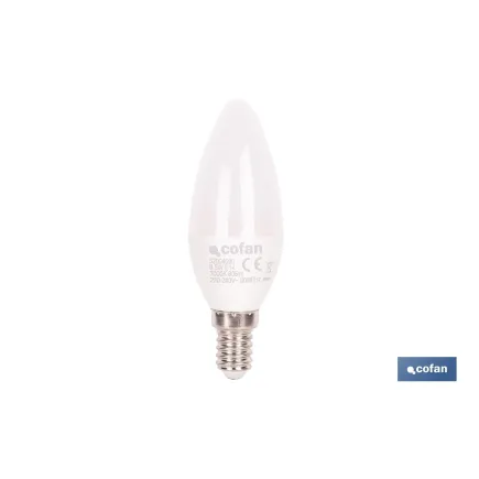 BOMBILLA LED VELA 6.5 W E14  806 LM 3000 K