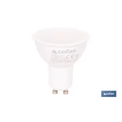 BOMBILLA LED GU10 4.9 W 450 LM 3000 K