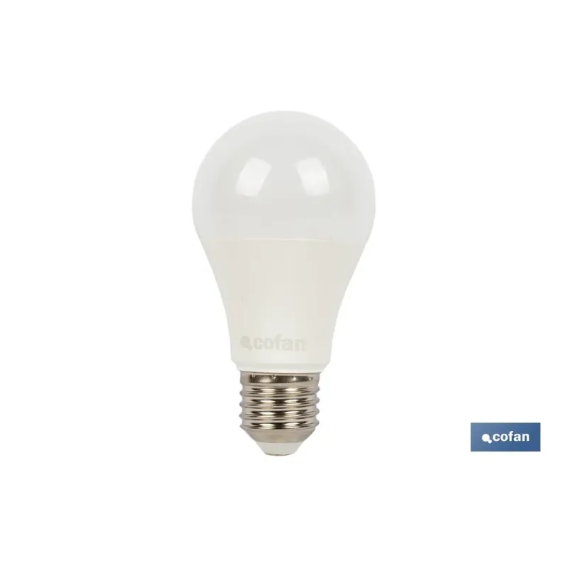 BOMBILLA CLASIC SENSOR LUZ E27 9.5W 806LM 4000K