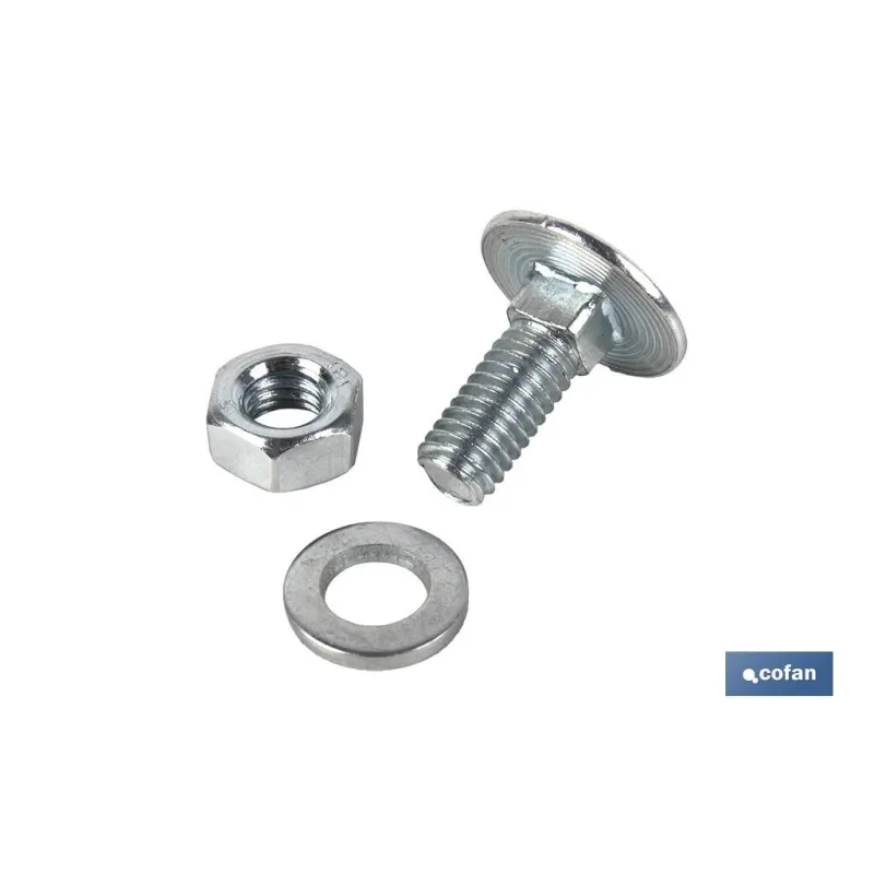 BL 4 UDS TORNILLO DE ESTANTERIA 6 X 15