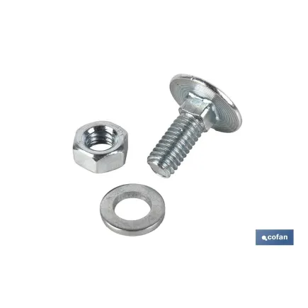 BL 4 UDS TORNILLO DE ESTANTERIA 6 X 15