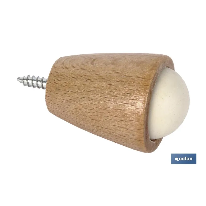 TOPE PUERTA MADERA 40MM