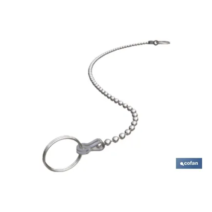 CADENA CON DOS ANILLAS 380 MM