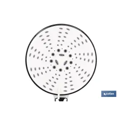 MANGO DE DUCHA REDONDO CROMADO CON 5 FUNCIONES 155 X 280 MM