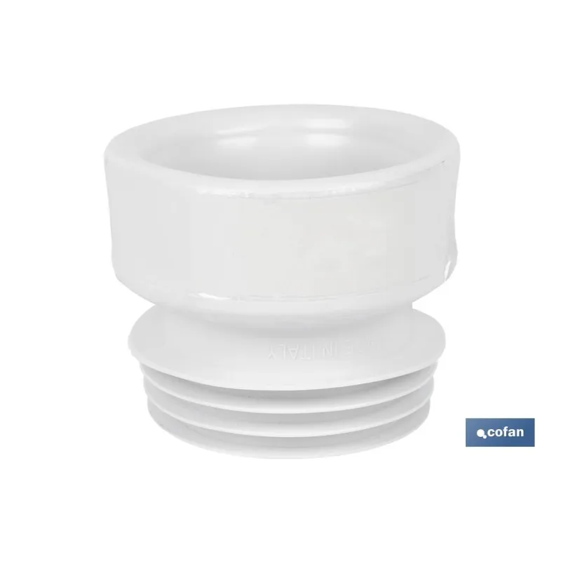 MANGUITO DE CONEXIÓN RECTO PARA INODORO Ø110 MM