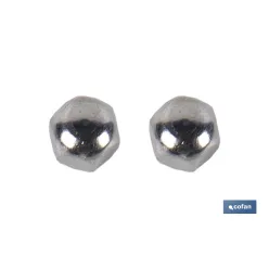 SET 2 PCS TORNILLOS VERTICALES FIJACIÓN INODORO 5 X 75