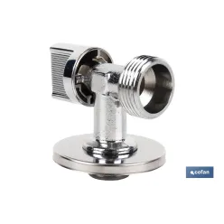 VÁLVULA DE ESCUADRA 1/2 x 3/4 VERTICAL ANTI CAL LAVADORA