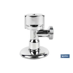 VÁLVULA DE ESCUADRA 1/2 x 3/4 VOLANTE GRANDE