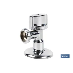 VÁLVULA DE ESCUADRA 1/2 x 3/4 VOLANTE GRANDE