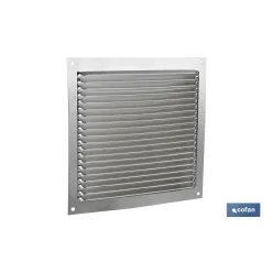 REJILLA DE VENTILACIÓN ALUMINIO 17 X 17 CM venta unitaria