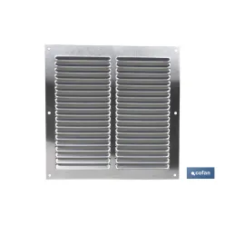 REJILLA DE VENTILACIÓN ALUMINIO 20 X 20 CM venta unitaria