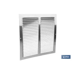 REJILLA DE VENTILACIÓN ALUMINIO 30 X 30 CM