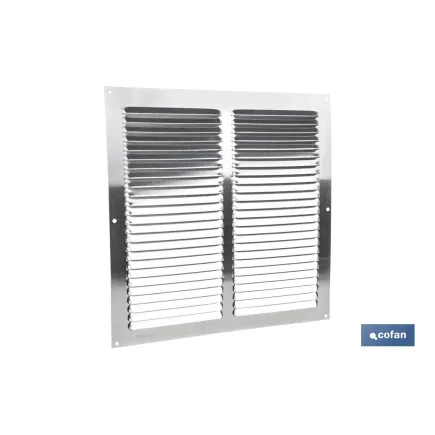 REJILLA DE VENTILACIÓN ALUMINIO CON MOSQUITERA 30 X 30 CM venta unitaria