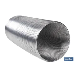 TUBO FLEXIBLE SEMIRRÍGIDO ALUMINIO Ø80 MM X 3 M