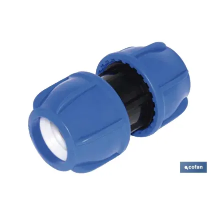 ENLACE RECTO PP PN16 75 X 75  VENTA UNITARIA