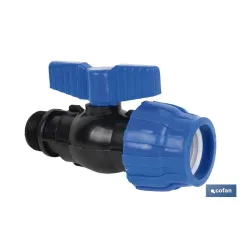ENLACE VÁLVULA DE BOLA ROSCA MACHO PP PN16 50 x 1 1/2
