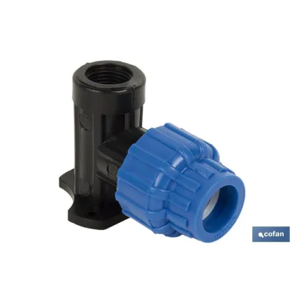 CODO 90° GRIFO ROSCA HEMBRA PP PN16 25 x 3/4