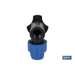 CODO 90° GRIFO ROSCA HEMBRA PP PN16 25 x 3/4