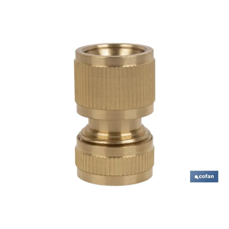 CONECTOR MANGUERA LATÓN 1/2 - 5/8 (13-15 mm)