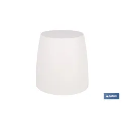 MACETA CAMELIA COLOR CREMA 25X23.6cm