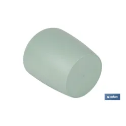 MACETA CAMELIA COLOR VERDE TURQUESA 14X13.8cm venta unitaria