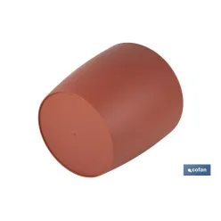 MACETA CAMELIA DE COLOR ARCILLA 18 X 17,8 CM venta unitaria