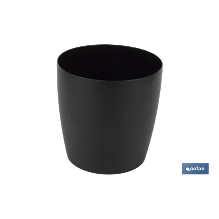 MACETA CAMELIA DE COLOR NEGRO 25 X 23,6 CM venta unitaria