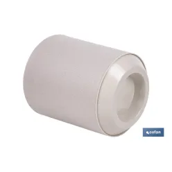 MACETA O MACETERO GAMA TEXTIL COLOR BEIGE PP Ø 285 X 316 MM 16 L venta unitaria