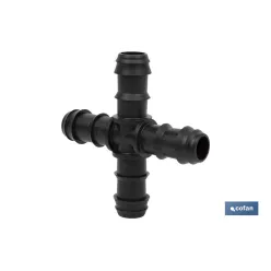 CONEXIÓN CRUZ Ø16MM