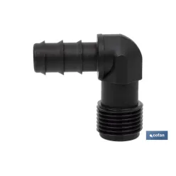 CONEXIÓN EN CODO 90º R.MACHO Ø16MM-3/4 Venta unitaria