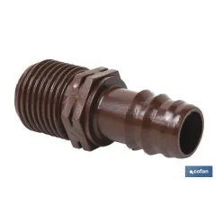 ENLACE MIXTO Ø16MM-1/2 (MARRÓN-MAX SEGUR.) Venta unitaria