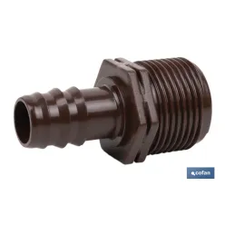 ENLACE MIXTO Ø16MM-3/4 (MARRÓN-MAX SEGUR.) Venta unitaria