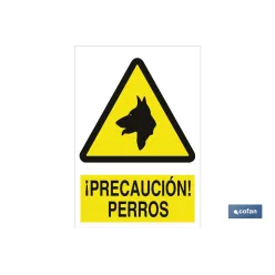 SEÑAL POLIESTIRENO 297X210MM.