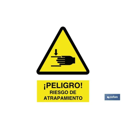 SEÑAL ADHESIVA 210X148MM.