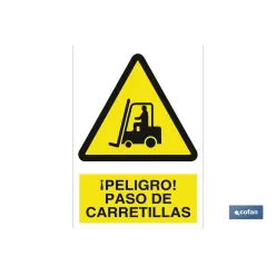 SEÑAL POLIESTIRENO 297X210 MM.