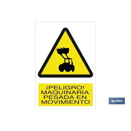 SEÑAL POLIESTIRENO 420X297MM.