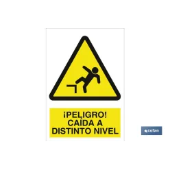 SEÑAL ADHESIVA 297X210MM.