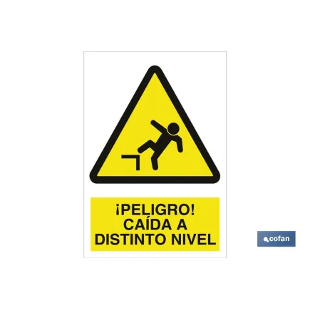 SEÑAL ADHESIVA 297X210MM.