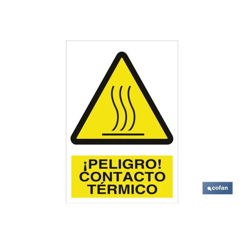 SEÑAL POLIESTIRENO 297X210MM.