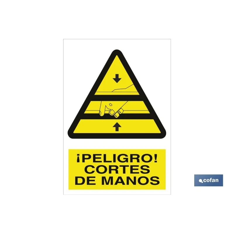 SEÑAL ADHESIVA 210X148MM.