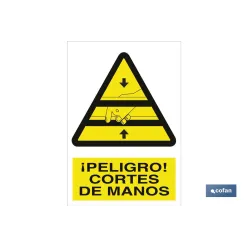 SEÑAL POLIESTIRENO 210X148MM.