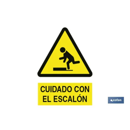 SEÑAL ADHESIVA 148X105 MM.